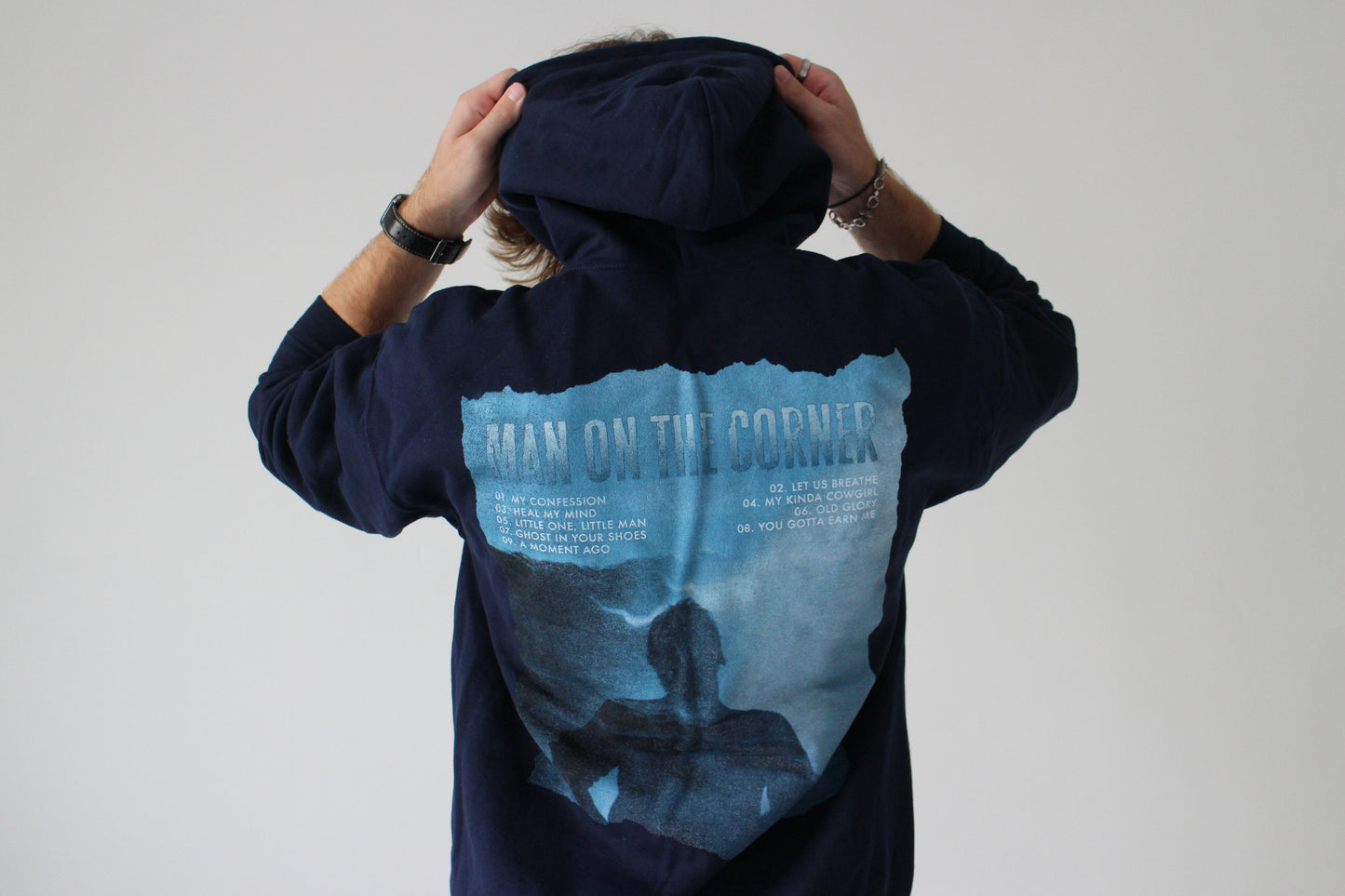 Man on the Corner Hoodie